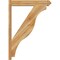 Ekena Millwork Funston Arts & Crafts Rough Sawn Outlooker, Western Red Cedar, 6"W x 32"D x 44"H OUT06X32X44FST03RWR - alternate 2